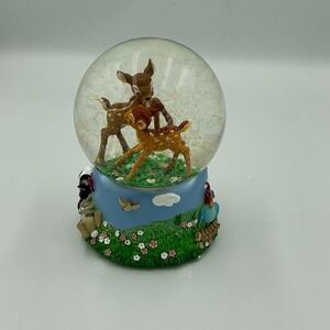 Disney Walt Disney Classics Bambi Musical Snow Globe Waltz of the Flowers Enesco